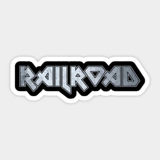 Railroad Sticker